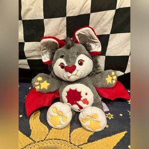 Snughouls Bites-a-lot Bat Collectable jumbo Plush goth / whimsigoth